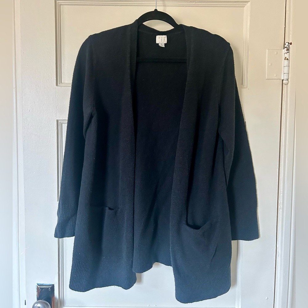 a new day Women's Cardigan Sweater Black
